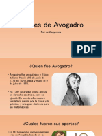 Aportes de Avogadro