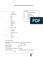 Perhitungan Dan Perencanaan Grounding