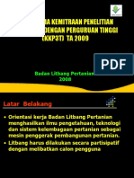 KKP3T 2009 Sosialisasi