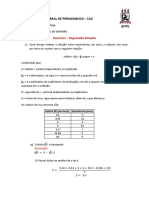 Exercício - Regressão Simples