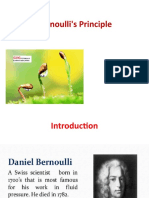 Bernoulli's Principle