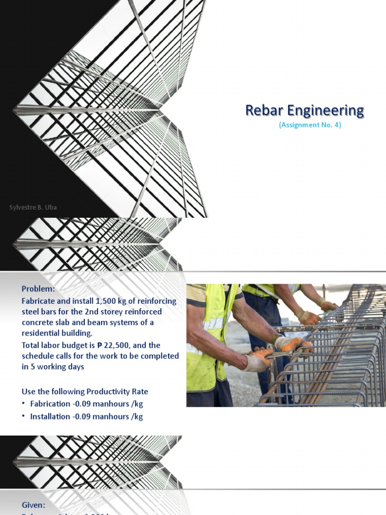 Rebar Engineering PDF Civil Engineering Building Engineering