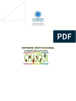 Informe Institucional Chasqui