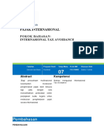 Modul 7 Pajak Internasional