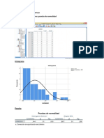 Frecuencias, Histograma y Pruebas de Normalidad