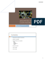 3. Introdução à arquitectura de computadores - acetatos