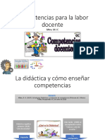 Competencias para La Labor Docente