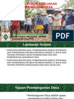 Pokok-Pokok Kebijakan Pembangunan Desa