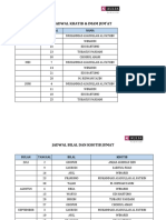 Jadwal Khatib