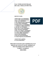 Jurnal Topik Komunikasi Secara Teraloupeutik: Tahun Ajaran 2021/2022