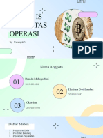 ANALISIS OPERASI