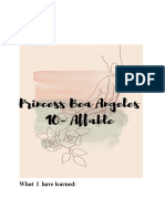 What I Have Learned:: Princess Bea Angeles 10-Affable Tle Module 07