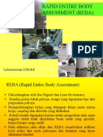 Rapid Entire Body Assessment (Reba) : Laboratorium DSK&E