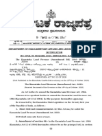 Karnataka Land Revenue (Amendment) Act, 2020 