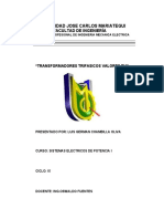 Sistema de Potencia 1 Ejercicios - Luis Chambilla1