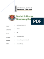 Tarea 3. Auditoría Financiera I. Frank Ochoa