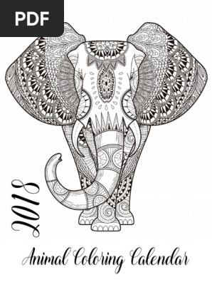 Animal-Coloring-Calendar
