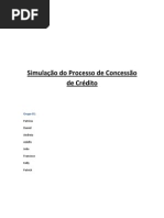 Simulação Processo Concessão de Crédito