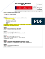 Guía Instructiva Matemática 2°A-B, 22 AL 26 NOVIEMBRE