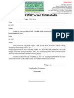 Surat Persetujuan Pernyataan Suami