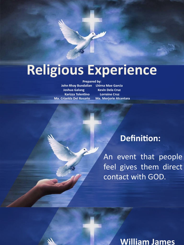 Religious Experience PDF Experience Religious Experience