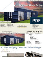 40 Foot Shipping Container Home Design