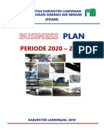 BUSSINESS PLAN PDAM Kab. Lamongan 2020-2024