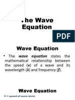 The Wave Equation