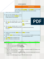 Sentences Explanation: Giving Examples