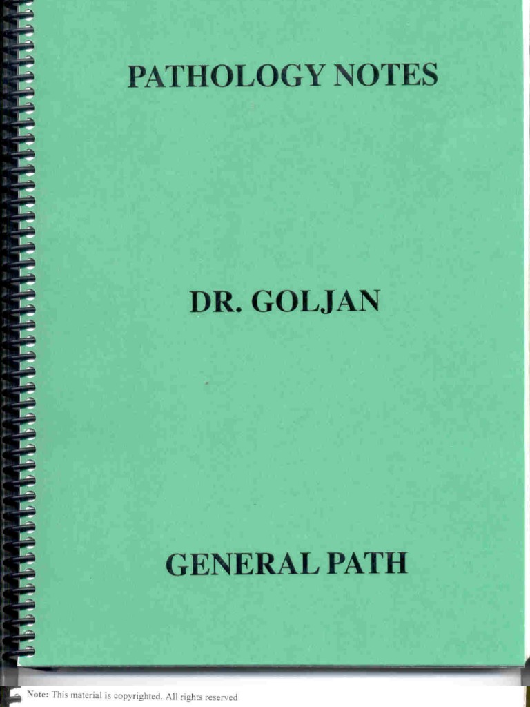 GOLJAN - General Pathology () (PDF) Dr Goljan
