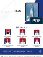 Kelompok 1 - BAB 5 - Proses Pengecoran