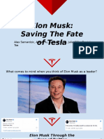 Elon Musk: Saving Tesla's Fate