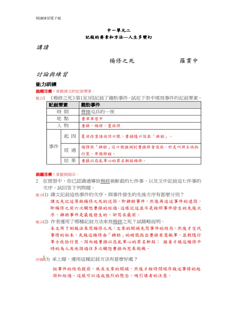 楊份之死結構| PDF