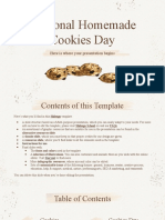 National Homemade Cookies Day by Slidesgo
