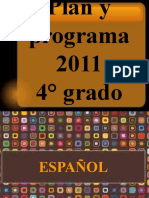 Plan y Program a 2011