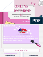 Online Notebook Pink Variant by Slidesgo