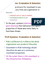 PLM Systems: Evaluation & Selection