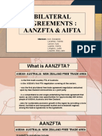 AANZFTA & AIFTA Overview
