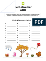 Herbstzauber Abc