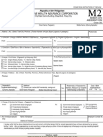 Amend Member Data Form