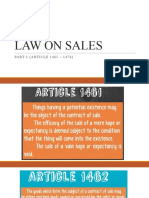 LAW ON SALES (Part 2)