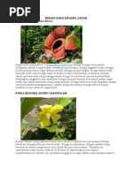 Tiga Bunga Nasional Indonesia | PDF