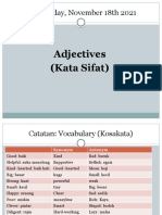 Adjectives Kelas Enam