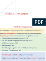 VAT Photopolymerization