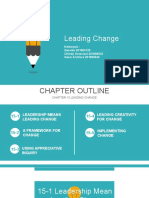 Leadership Chapter15 Leading Change