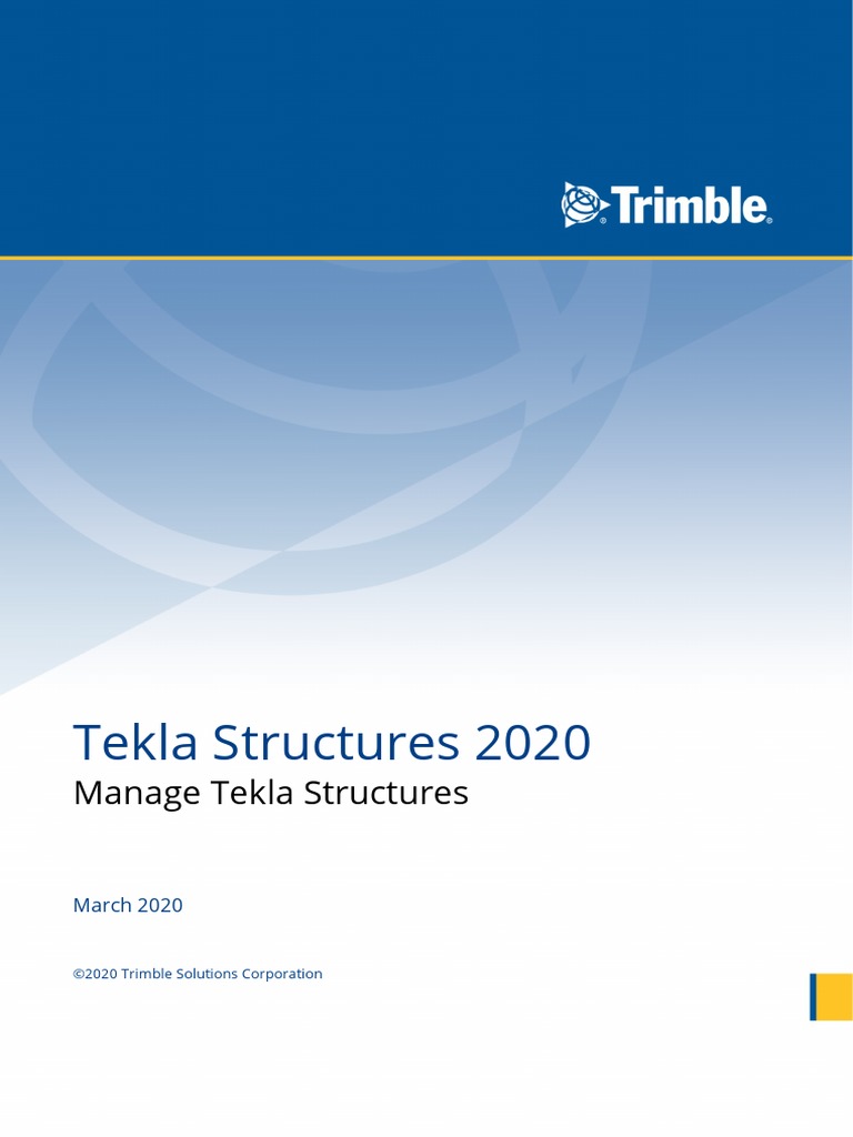 Systemfilesdocument AttachmentsTS MGE 2020 en Manage Tekla Structures - PDF  2 | PDF | Installation (Computer Programs) | Windows Registry