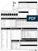 Hoja de Personaje Fantasia - Clasica - Editable Ok