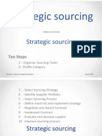 Strategic Sourcing