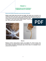 Biopsikologi - Materi 3 - Neuron & Potensial Aksi