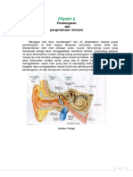 Biopsikologi - Materi 6 - Pendengaran & Penginderaan Kimiawi